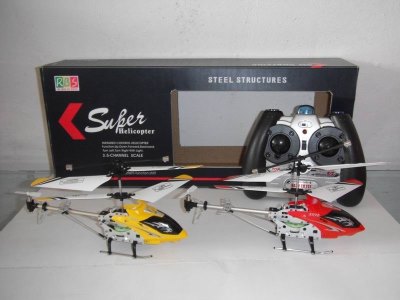 3.5FUNCTION R/C AIRCRAFT W/CHARGER & USB LINE RED/YELLOW - HP1017408