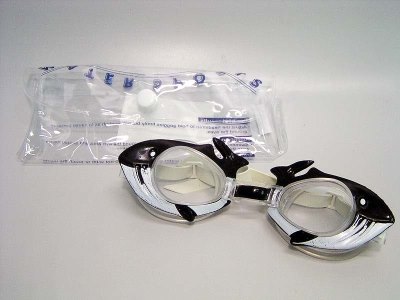 CHILDREN SWIMMING GOGGLES (SHARK SHAPE)GREEN/ORANGE/BLUE/YELLOW - HP1017422