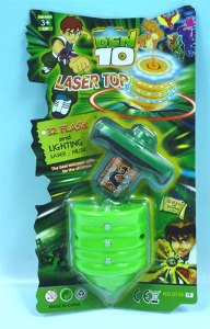 BEN10 TOP W/32 FLASHING LIGHT & MUSIC & INFRARED (GREEN) - HP1017496