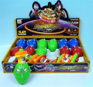 ULTRAMAN TOP W/4LIGHT & MUSIC & INFRARED (12PCS/DISPLAY BOX) - HP1017541