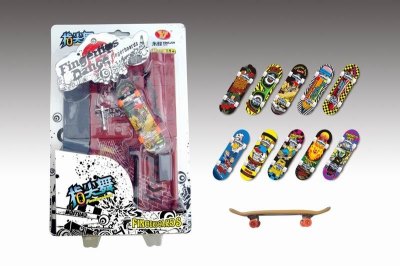 FINGER SKATE BOARD SET 10ASST. - HP1017554
