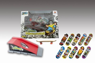 FINGER SKATE BOARD SET 10ASST. - HP1017555