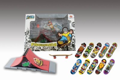 FINGER SKATE BOARD SET 10ASST. - HP1017558
