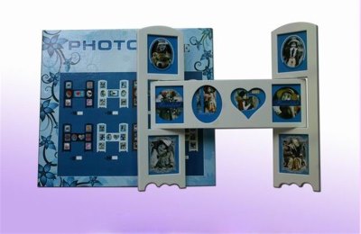 SCREEN SHAPE PHOTO FRAME WHITE/YELLOW/BROWN/BLACK - HP1017589