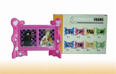 SCREEN SHAPE PHOTO FRAME BLUE/PINK/YELLOW/GREEN - HP1017590