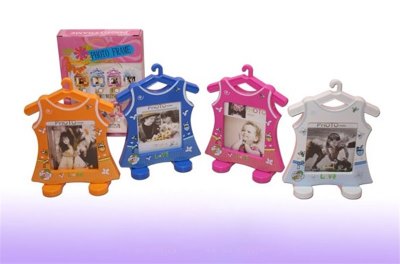 SKIRT RACK PHOTO FRAME YELLOW/BLUE/PLUM/WHITE - HP1017596