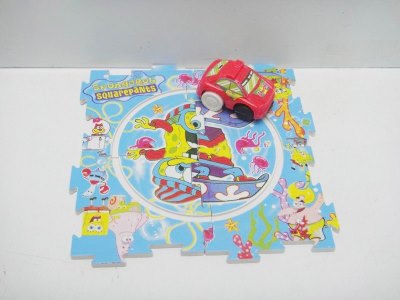 WIND UP CAR W/PUZZLE RAILWAY - HP1017618