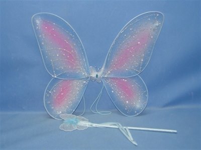 BUTTERFLY WING W/ANGEL STICK MULTICOLOR  - HP1017650