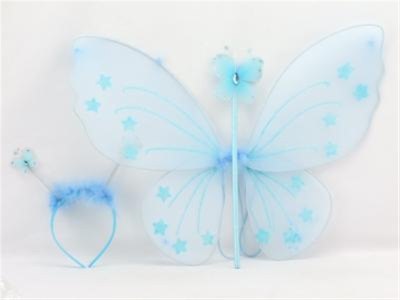 BUTTERFLY WING W/ANGEL STICK & HEADWEAR MULTICOLOR  - HP1017653