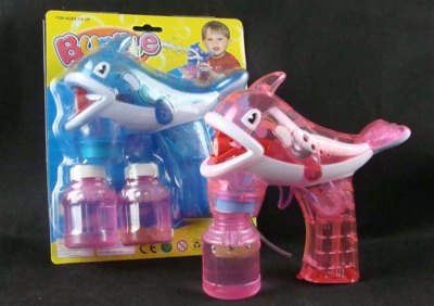 DOLPHIN BUBBLE GUN W/LIGHT & MUSIC - HP1017663