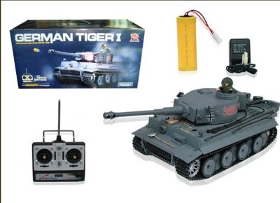 1：16 R/C GERMAN TIGER I BATTLE TANK INCLUDED BATTERY - HP1017688