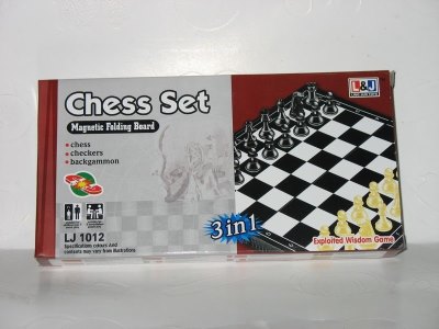 3 IN 1 MAGNETISM CHESS   - HP1017690
