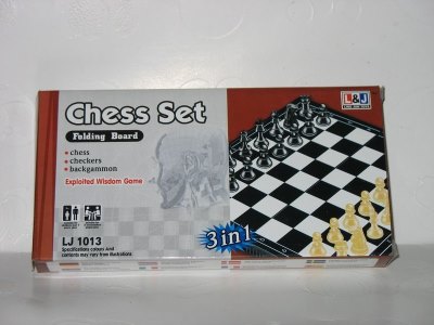 3 IN 1 CHESS   - HP1017691