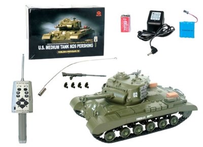 1：30 R/C AMERICA M26 BATTLE TANK INCLUDED BATTERY - HP1017692