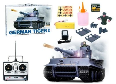 1：16 R/C GERMAN TIGER I BATTLE TANK INCLUDED BATTERY - HP1017693