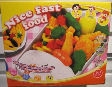 NICE FAST FOOD CLAY PLAY SET - HP1017777
