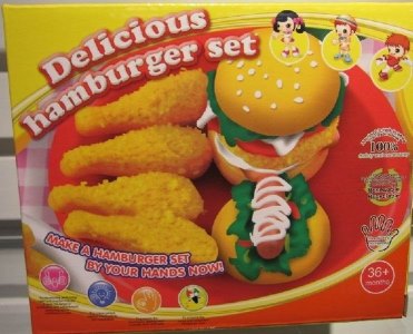 HAMBURGER CLAY PLAY SET - HP1017781