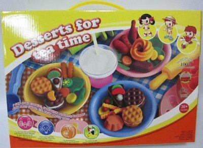 DESSERTS FOR TEA TIME CLAY PLAY SET - HP1017810