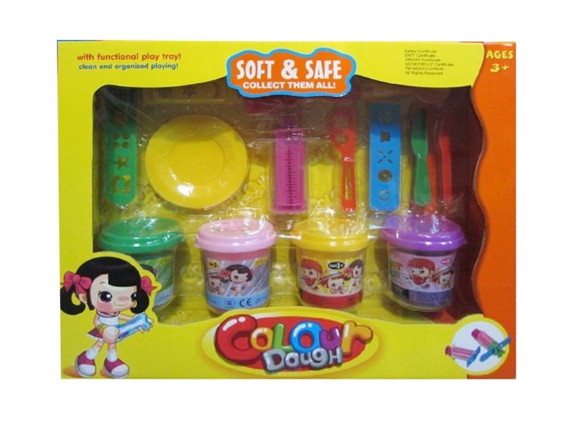 COLOR DOUGH (3 ASST., 4x125G) - HP1017812