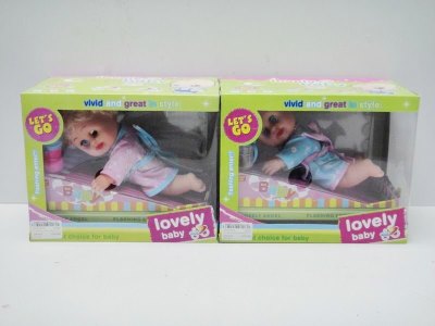 DOLL W/MUSIC & LIGHT & BERTH & FEEDER (BOY/GIRL) - HP1017818