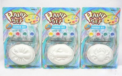 SEA WORLD COLOUR PAINT SET(INKFISH/CRAB/LOBSTER) - HP1017845
