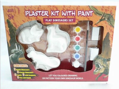 DINOSAUR COLOUR PAINT SET  - HP1017848