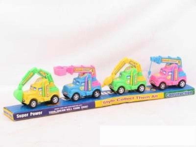 FRICTION CONSTRUCTION CAR (4PCS) - HP1017884