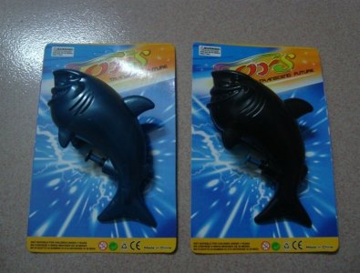 CARTOON SHARK WATER GUN BLUE/BLACK - HP1017917