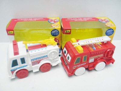 2ASST.TRUE PULL LINE CAR RED/WHITE - HP1017942