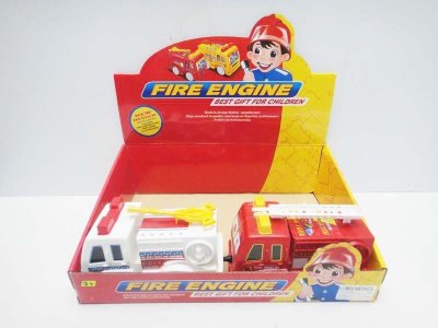 2ASST.TRUE PULL LINE CAR RED/WHITE (6PCS/DISPLAY BOX) - HP1017944
