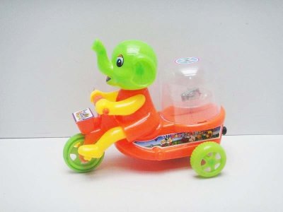 PULL LINE TRUCK W/LIGHT YELLOW/GREEN/ORANGE - HP1017949