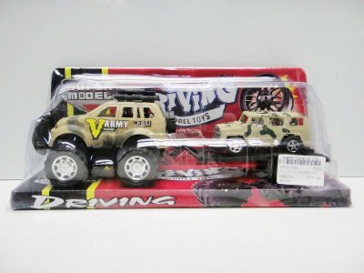 FRICTION CAR W/HUMMER CAR - HP1017952