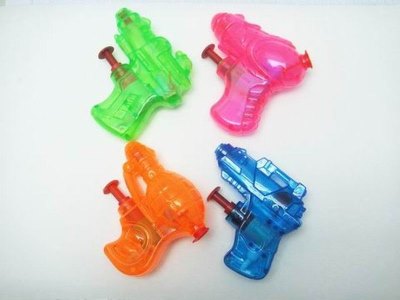 4ASST.WATER GUN(TRANSPARENT) - HP1017969