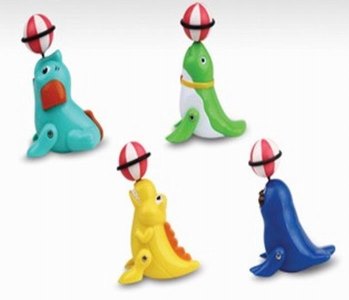 4ASST.WIND UP HEAD BALL ANIMAL - HP1017972