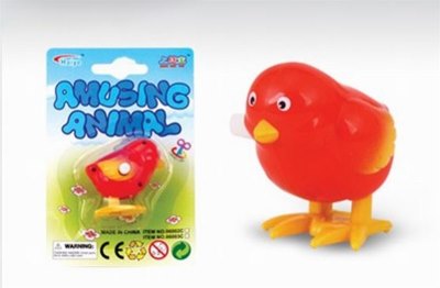 4ASST.WIND UP BOUNCY CHICKEN - HP1017987