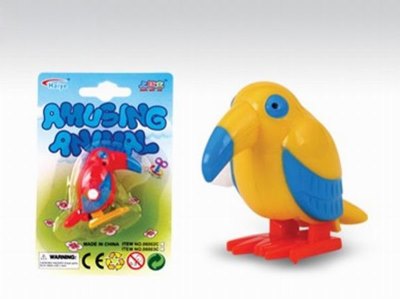 4ASST.WIND UP BOUNCY BIRD - HP1017988