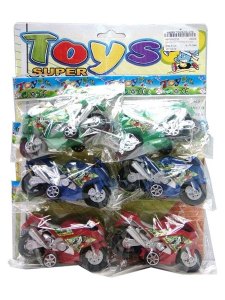 PULL BACK MOTOR GREEN/BLUE/RED - HP1018218