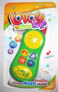 CARTOON PHONE W/MUSIC  - HP1018299