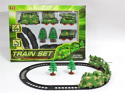 B/O MILITARY RAIL TRAIN  - HP1018357
