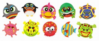 ANIMAL WATER BOMB 10ASST. - HP1018377