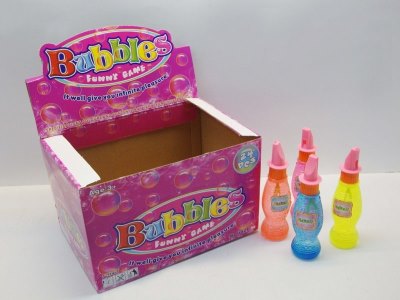BUBBLE WATER W/WHISTLE (24PCS/DISPLAY BOX) - HP1018500