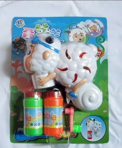BUBBLE GUN W/LIGHT - HP1018509