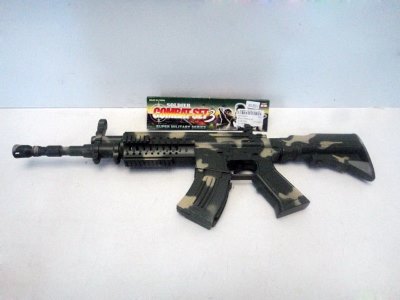 MILITARY GUN W/MUSIC & VIBRATION 2COLOR - HP1018517