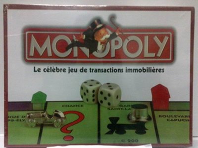MONOPOLY GAM DIE CAST （FRENCH） - HP1018640
