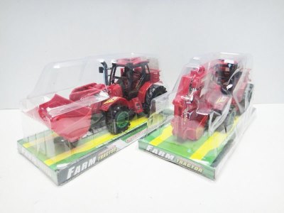 FRICTION FARM TRACTOR RED/GREEN - HP1018697
