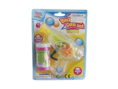FRICTION BUBBLE GUN W/LIGHT - HP1018728
