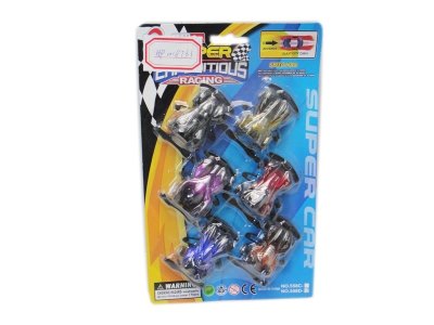 FRICTION CONSTRUCTION CAR 6PCS - HP1018731