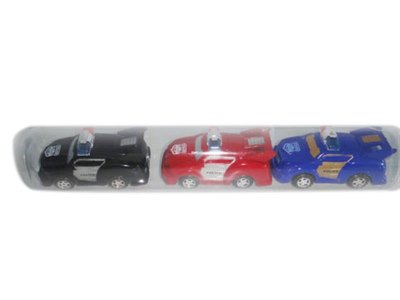 3只庄回力警车 红黑蓝3色混装 - HP1018828
