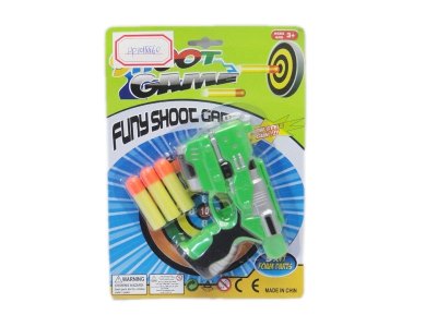 EVA SOFT SHOOTING GUN ORANGE/GREEN - HP1018860