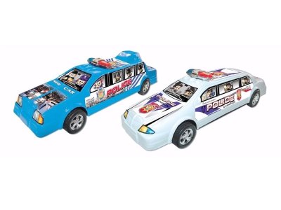 FRICTION POLICE CAR BLUE/WHITE - HP1019127
